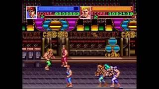 Super Double Dragon Two-Player Playthrough (Actual SNES Capture)