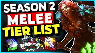 11.1 FINAL Tier List | The BEST & WORST Melee DPS For Season 2