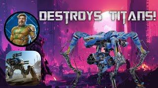 CONDOR FINALLY HAS AN EQUAL! NEW DUX ROBOT DELETES TITANS EVEN QUICKER! (War Robots)