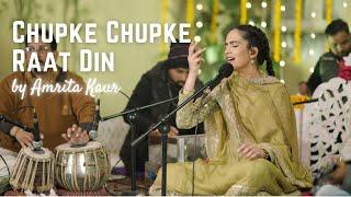 Chupke Chupke Raat Din (Live) | Amrita Kaur | Virsa Heritage Revived (2024)