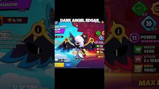 NEW DARK ANGEL EDGAR SKIN | SNEAK PEEK #shorts #brawlstars