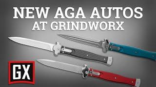 New AGA Campolin Automatic Knives at Grindworx | 3.6.25