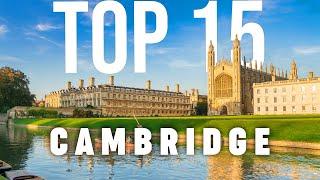 TOP 15 Things To Do In Cambridge  Travel Guide