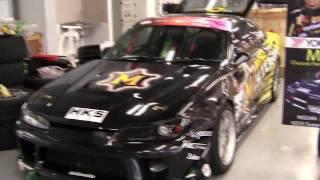 HOTstuff Exclusive! - Pit walkthrough @ Formula Drift Singapore 2011 (Part 1/2)