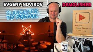 Drum Teacher Reacts: SLAUGHTER TO PREVAIL - DEMOLISHER (Drum Play-Through by Evgeny Novikov)