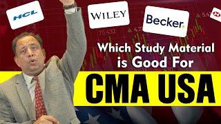 Which Study Material is Good For CMA USA Exams | Bhupesh Anand