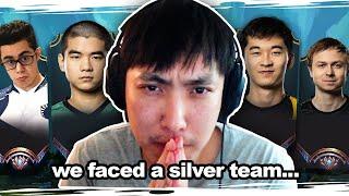 We faced a Silver Team in our first qualifier match.. here's how it went