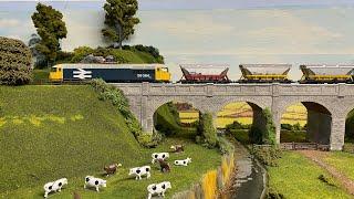 Abbots Newton Layout update and Running session. Model railway OO gauge.