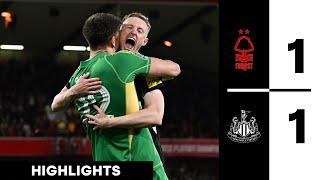 Nottingham Forest 1 Newcastle United 1 (NUFC Win 3-4 on Penalties) | Carabao Cup Highlights