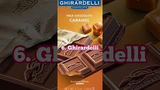 Top 10 Most Popular and Best Chocolate Brands in the World 2024 #trending#top#shorts