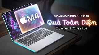 Review Macbook Pro M4 14": QUÁ TOÀN DIỆN cho người làm Content  ‣ Thế Giới Di Động