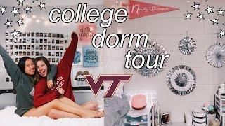 COLLEGE FRESHMAN DORM TOUR || Virginia Tech