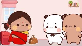 Bubu's MOTHER IN LAW Comes Home (Part-1) |Bubu Dudu| |Peach Goma| |Panda Bear| |Sugar Brownie|