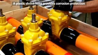 AVK Gas Valves Mounting and Pressure Testing