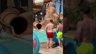 Water Park Summer Holiday -Swimming Pool Sunny Day️  #aquapark #waterpark