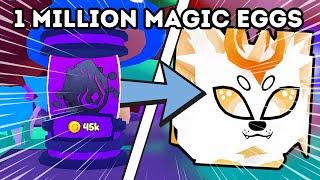 Hatching 1 Million Magic Eggs In Pet World