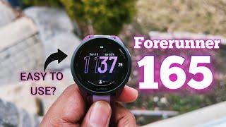 How To Use Garmin Forerunner 165