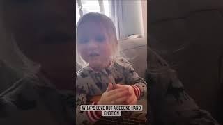 Toddler sings Tina Turner ️ #romeoeats #shorts #livemusic #tinaturner