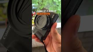 Canon G7 X Mark III 3 camera test with sample images #canon #canong7xmarkiii #cameratest