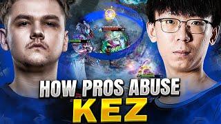 BEST of Kez Gameplay - How PROS make the NEW Hero look BROKEN on 7.37d Patch