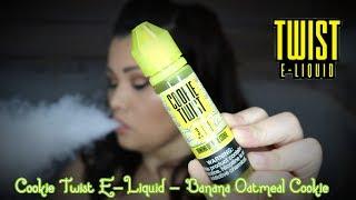 Cookie Twist E Liquid   Banana Oatmeal Cookie