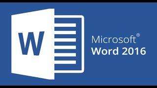 دورة تعلم word 2016 بالعربي - الدرس الاول