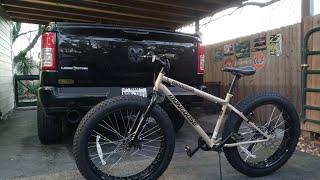 My new Mongoose Malus Fat Tire Bike...a new way to adventure!!!