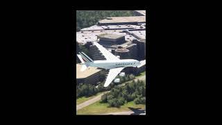 INTENSE Moment Before Airbus A380 Lands! | Air France Approach LIVE