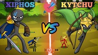 XIPHOS VS KYTCHU Stick War 3 New Update Epic Battles Funny Moments!