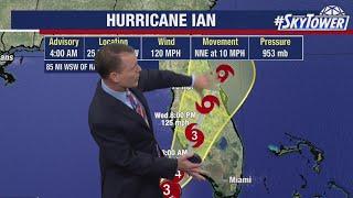 Tracking Hurricane Ian: Landfall Wednesday in southwest Florida