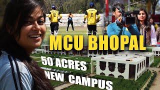 MCU Bhopal | New Campus | Studio | Courses | Sports | Cultural | NCC | NSS | Faculties | Library