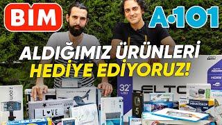 5000 TL'lik Bim ve A101 Ürünleri Kutudan Çıkıyor! (Size Hediye Ediyoruz)