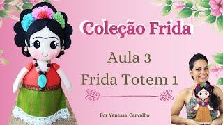 Frida Totem Felt Doll Model 1 - Felting with Val - Ep.26