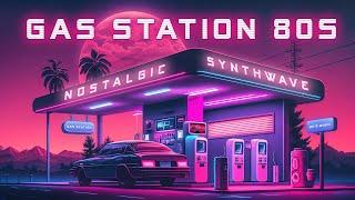 Gas Station 80s  A Synthwave Mix [Chillwave - Retrowave - Synthwave]  Synthwave Wallpaper