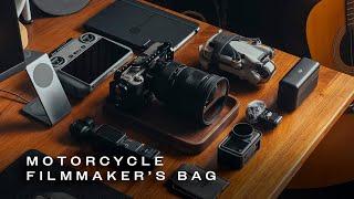 What's in a Motorcycle Filmmaker's Bag | 2024