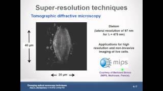 Emerging optical nanoscopy techniques - Video abstract [50042]