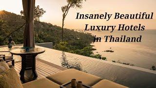 Top 10 most insanely beautiful luxury hotels in Thailand | Exclusive Top 10.