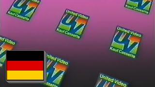 United Video (Logo) (VHS, 50fps)