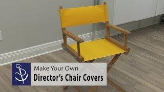 How to Replace the Fabric on a Director's Chair