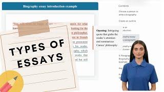 Types of Essays: Explained in 7 Minutes