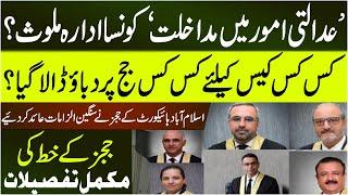 Islamabad High Court's 6 Judges Letter to Supreme Judicial Council | Complete Details Of Letter |SNN