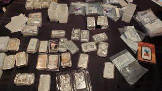 Silver 1oz bar collection. Not gaurdhouse challenge.