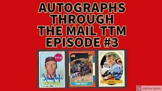 Through The Mail TTM autographs episode #3