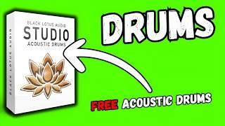 FREE ACOUSTIC DRUM SAMPLE PACK || PROVIDED BY BLACK LOTUS AUDIO