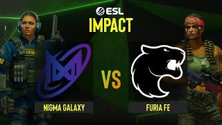 Nigma Galaxy vs FURIA fe | Map 1 Mirage | ESL Impact League Season 1 Finals