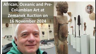 African, Oceanic and Pre-Columbian Art at Zemanek Auction on 16 November 2024