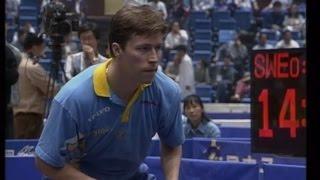 1995 WTTC 43rd (MT-Final/CHN-SWE/game1) WANG Tao Vs Jan-Ove WALDNER [Full Match/Chinese|720p]