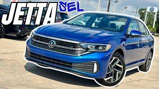 2024 VW Jetta SEL In Rising Blue Paint Give This German Sedan The Shine It Deserves