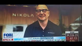 NKLA STOCK: NIKOLA CEO on FOX BUSINESS - 2024 OUTLOOK