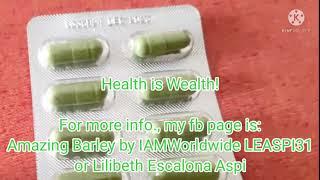 IAM Vegetable Capsules // Barley //IAMWorldwide Corporation